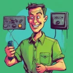 ai generated image for remote control security