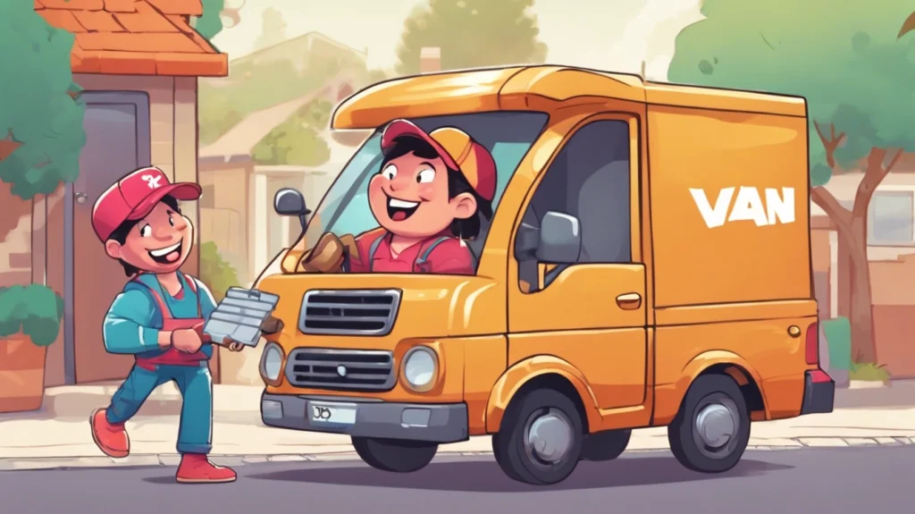 ai taking a delivery